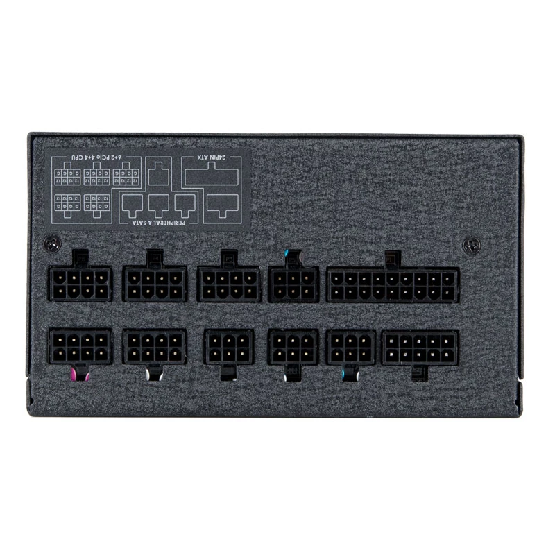 Chieftec PowerPlay Netzteil 850 W 20+4-Pin ATX PS/2 Schwarz, Rot
