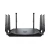 MSI RadiX AX6600 WiFi 6 Tri-Band WLAN-Router Gigabit Ethernet Tri-Band (2,4 GHz / 5 GHz / 5 GHz) Schwarz