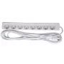 Microconnect GRU00850WDK Mehrfachsteckdose 5 m 8 AC-Ausgänge Innenbereich Weiß