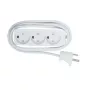 Microconnect GRU035WDK Stromverlängerung 5 m 3 AC-Ausgänge Innenbereich Weiß