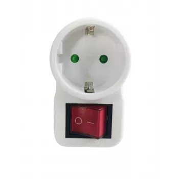 Microconnect GRUTIMER2 Überspannungsschutz Weiß 1 AC-Ausgang(ausgänge) 230 V