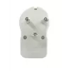 Microconnect GRUTIMER2 Überspannungsschutz Weiß 1 AC-Ausgang(ausgänge) 230 V