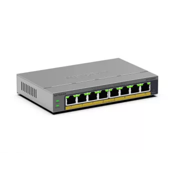 NETGEAR GS108EPP Unmanaged Gigabit Ethernet (10/100/1000) Power over Ethernet (PoE) Desktop/Wandmontage Grau