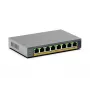 NETGEAR GS108EPP Unmanaged Gigabit Ethernet (10/100/1000) Power over Ethernet (PoE) Desktop/Wandmontage Grau