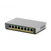 NETGEAR GS108EPP Unmanaged Gigabit Ethernet (10/100/1000) Power over Ethernet (PoE) Desktop/Wandmontage Grau