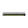 Managed L2/L3 Gigabit Ethernet PoE Switch Netgear GS116EPP — 16x RJ‑45 10/100/1000, 1x SFP, 8000 MAC-Einträge, Grau