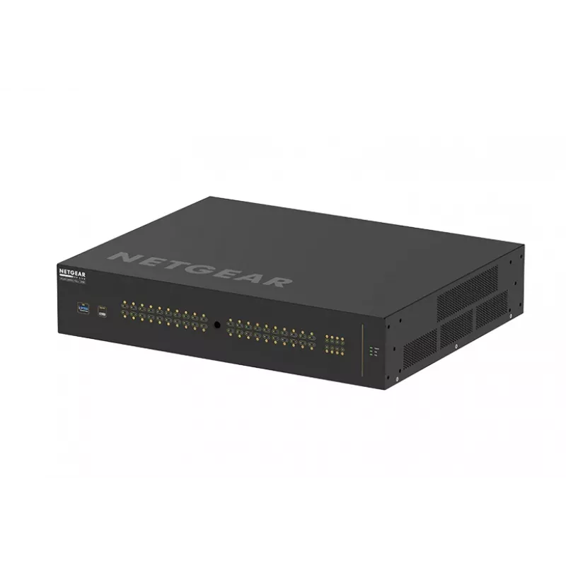 NETGEAR M4250-40G8XF-PoE++ Managed L2/L3 Gigabit Ethernet (10/100/1000) Power over Ethernet (PoE) 2U Schwarz