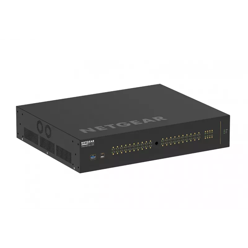 NETGEAR M4250-40G8XF-PoE++ Managed L2/L3 Gigabit Ethernet (10/100/1000) Power over Ethernet (PoE) 2U Schwarz