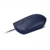 Kabelgebundene optische USB-C-Maus Lenovo GY51D20878, beidhändig, 2400 DPI, 4 Tasten, blau