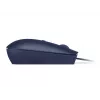 Kabelgebundene optische USB-C-Maus Lenovo GY51D20878, beidhändig, 2400 DPI, 4 Tasten, blau