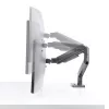 StarTech.com Monitor-Tischhalterung für bis zu 49 Zoll 32:9 Ultrawide Curved-Bildschirme, mechanischer Federarm, C-Klemme/Tischdurchführung, werkzeuglose Einstellung, max. 44 lb/20 kg
