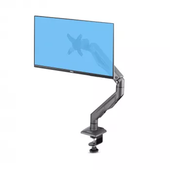 StarTech.com Schreibtisch-Monitorarm, bis zu 32 Zoll Display, max. 22 lb/10 kg, VESA 75x75/100x100, Tischklemme, voll beweglich, mechanische Feder, TAA-konform