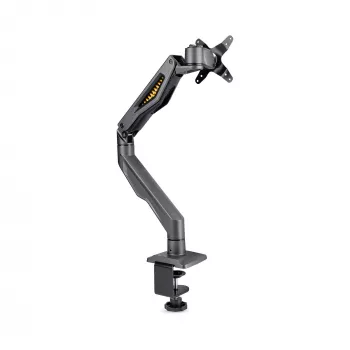 StarTech.com Schreibtisch-Monitorarm, bis zu 32 Zoll Display, max. 22 lb/10 kg, VESA 75x75/100x100, Tischklemme, voll beweglich, mechanische Feder, TAA-konform