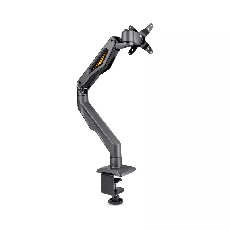 StarTech.com Schreibtisch-Monitorarm, bis zu 32 Zoll Display, max. 22 lb/10 kg, VESA 75x75/100x100, Tischklemme, voll beweglich, mechanische Feder, TAA-konform