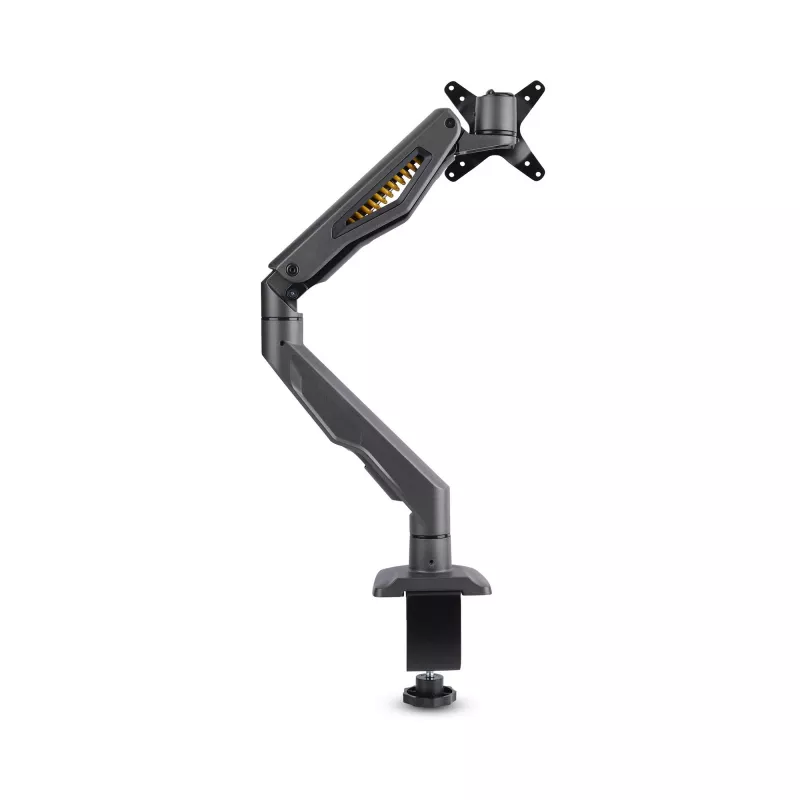 StarTech.com Schreibtisch-Monitorarm, bis zu 32 Zoll Display, max. 22 lb/10 kg, VESA 75x75/100x100, Tischklemme, voll beweglich, mechanische Feder, TAA-konform