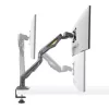 StarTech.com Schreibtisch-Monitorarm, bis zu 32 Zoll Display, max. 22 lb/10 kg, VESA 75x75/100x100, Tischklemme, voll beweglich, mechanische Feder, TAA-konform
