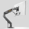 StarTech.com Schreibtisch-Monitorarm, bis zu 32 Zoll Display, max. 22 lb/10 kg, VESA 75x75/100x100, Tischklemme, voll beweglich, mechanische Feder, TAA-konform