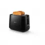 Philips Daily Collection HD2581/90 Toaster, 2 Scheiben, Schwarz, Kunststoff, Drehregler, 830 W, 220-240 V
