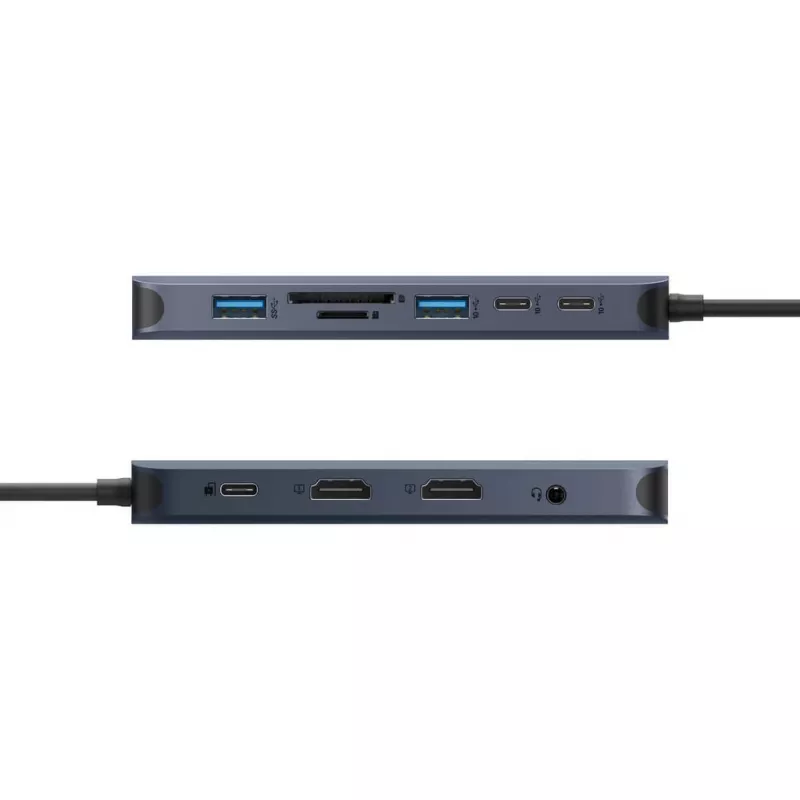 Targus HD4006GL Laptop-Dock/Port-Replikator USB 3.2 Gen 2 (3.1 Gen 2) Typ-C Schwarz