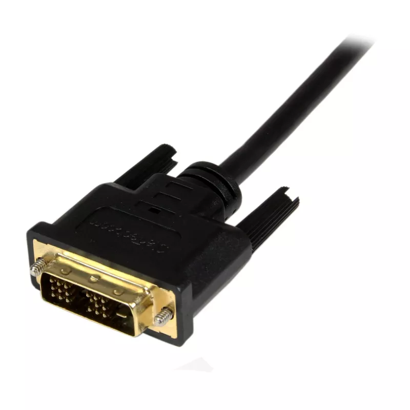 StarTech.com 1m (3,3 ft) Mini HDMI auf DVI Kabel - DVI-D zu HDMI Kabel (1920x1200p) - 19-polig HDMI Mini Stecker auf DVI-D Stecker - Digitales Monitorkabel Adapter M/M - Mini HDMI zu DVI Adapter