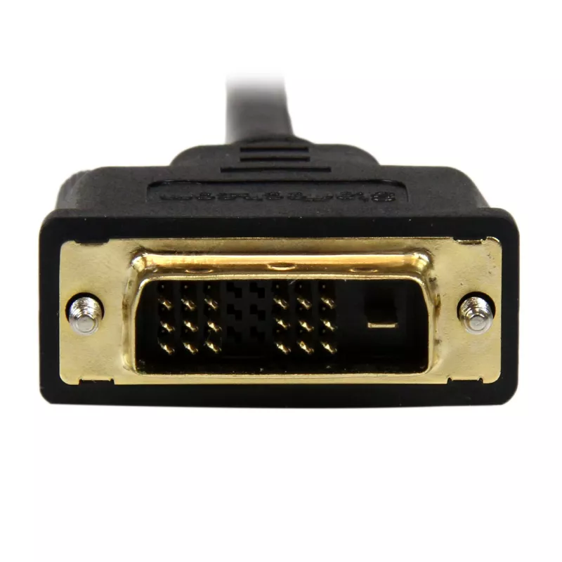 StarTech.com 1m (3,3 ft) Mini HDMI auf DVI Kabel - DVI-D zu HDMI Kabel (1920x1200p) - 19-polig HDMI Mini Stecker auf DVI-D Stecker - Digitales Monitorkabel Adapter M/M - Mini HDMI zu DVI Adapter