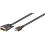 Microconnect HDM192415 Video-Kabeladapter 5 m DVI-D HDMI Typ A (Standard) Schwarz