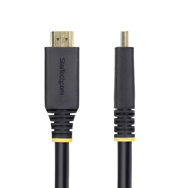StarTech.com 10m (32.8ft) Active High Speed HDMI Kabel, 4K 60Hz/1440p 144Hz, HDR10/HDCP 2.2/ARC, 18Gbps, UHD HDMI 2.0 Cord for TV/Monitor/Display, TPE Jacket