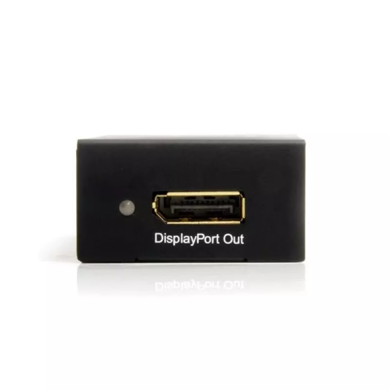 StarTech.com HDMI oder DVI zu DisplayPort Aktiver Konverter, Aktiver Videokonverter, Power, Schwarz, Stahl, CE, FCC, RoHS, 1920 x 1200 Pixel