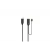 Microconnect HDMI-DP-CON1 Videokabel-Adapter 1 m HDMI Typ A (Standard) DisplayPort Schwarz
