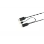 Microconnect HDMI-DP-CON2 Videokabel-Adapter 2 m DisplayPort Schwarz