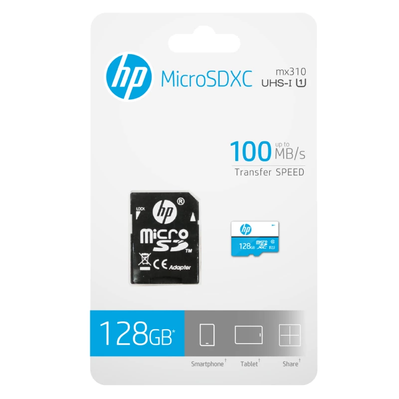HP HFUD128-1U1BA Speicherkarte 128 GB MicroSDXC UHS-I Class 10