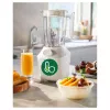 Tischmixer Philips HR2041/00 — 450 W, 1,9-L-Kunststoffbehälter, Edelstahlmesser, weiß
