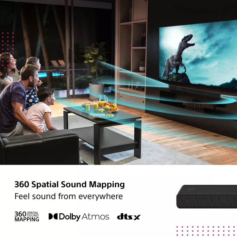 Soundbar Sony HT-A3000 Schwarz 3.1 Kanäle 250 W