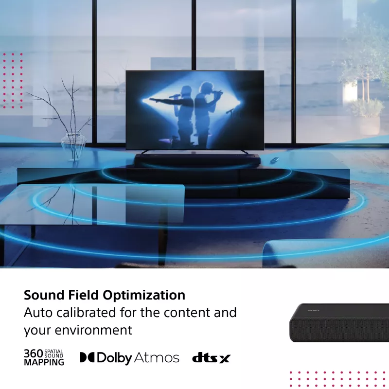 Soundbar Sony HT-A3000 Schwarz 3.1 Kanäle 250 W