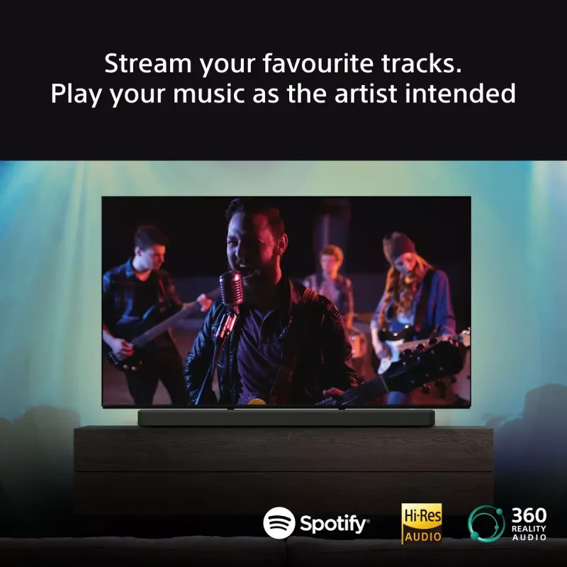 Sony BRAVIA Theatre Bar 8 – Dolby Atmos Soundbar, 11 Lautsprecher, Wi-Fi, Bluetooth, 360 Spatial Sound Mapping