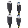 StarTech.com 1,8 m HDMI und USB 5 Gbit/s KVM-Kabel, 4K 60Hz, HDMI 2.0 und USB Kombokabel für KVM-Switches