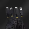StarTech.com 1,8 m HDMI und USB 5 Gbit/s KVM-Kabel, 4K 60Hz, HDMI 2.0 und USB Kombokabel für KVM-Switches