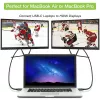 Techly Adapterkabel USB-C Stecker auf HDMI 2.0 4K Stecker 2 m Schwarz