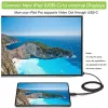 Techly Adapterkabel USB-C Stecker auf HDMI 2.0 4K Stecker 2 m Schwarz