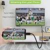 Techly Adapterkabel USB-C Stecker auf HDMI 2.0 4K Stecker 2 m Schwarz