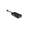 ICY BOX IB-AC1032 Mini DisplayPort DVI-D + VGA (D-Sub) + HDMI Schwarz