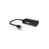 ICY BOX IB-AC1032 Mini DisplayPort DVI-D + VGA (D-Sub) + HDMI Schwarz