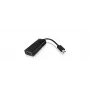 ICY BOX 60021 USB-Grafikadapter 2048 x 1152 Pixel Schwarz