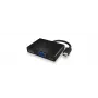 ICY BOX IB-DK4032-CPD USB-C auf VGA Multiport-Adapter