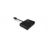 ICY BOX IB-DK4032-CPD USB-C auf VGA Multiport-Adapter