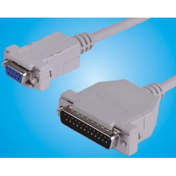 Microconnect IBM029-2 serielles Kabel Grau 1,8 m DB25 DB9