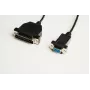 Microconnect IBM029B serielles Kabel Schwarz 3 m DB9 DB25