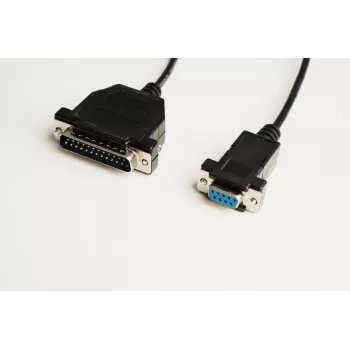Microconnect IBM029B-1,8 serielles Kabel Schwarz 1,8 m DB-9 DB-25