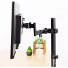 Techly Halterung zur Mastbefestigung TV LED/LCD 17–32 Zoll Schwarz