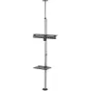 Techly ICA-TR32 TV-Ständer/Halterung 177,8 cm (70 Zoll) Silber